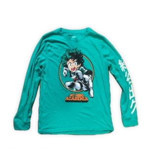 My Hero Academia Go Beyond! Plus Ultra Funimation Long Sleeve Shirt Size Small